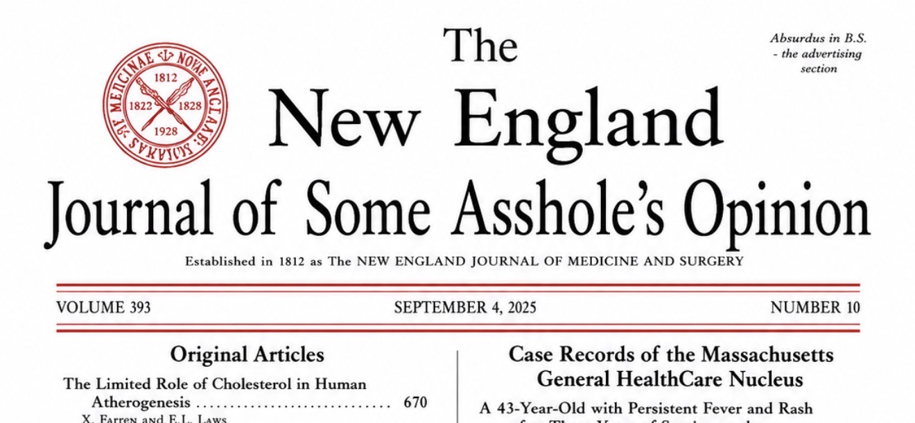 When anecdotes are peer-reviewed by yourself