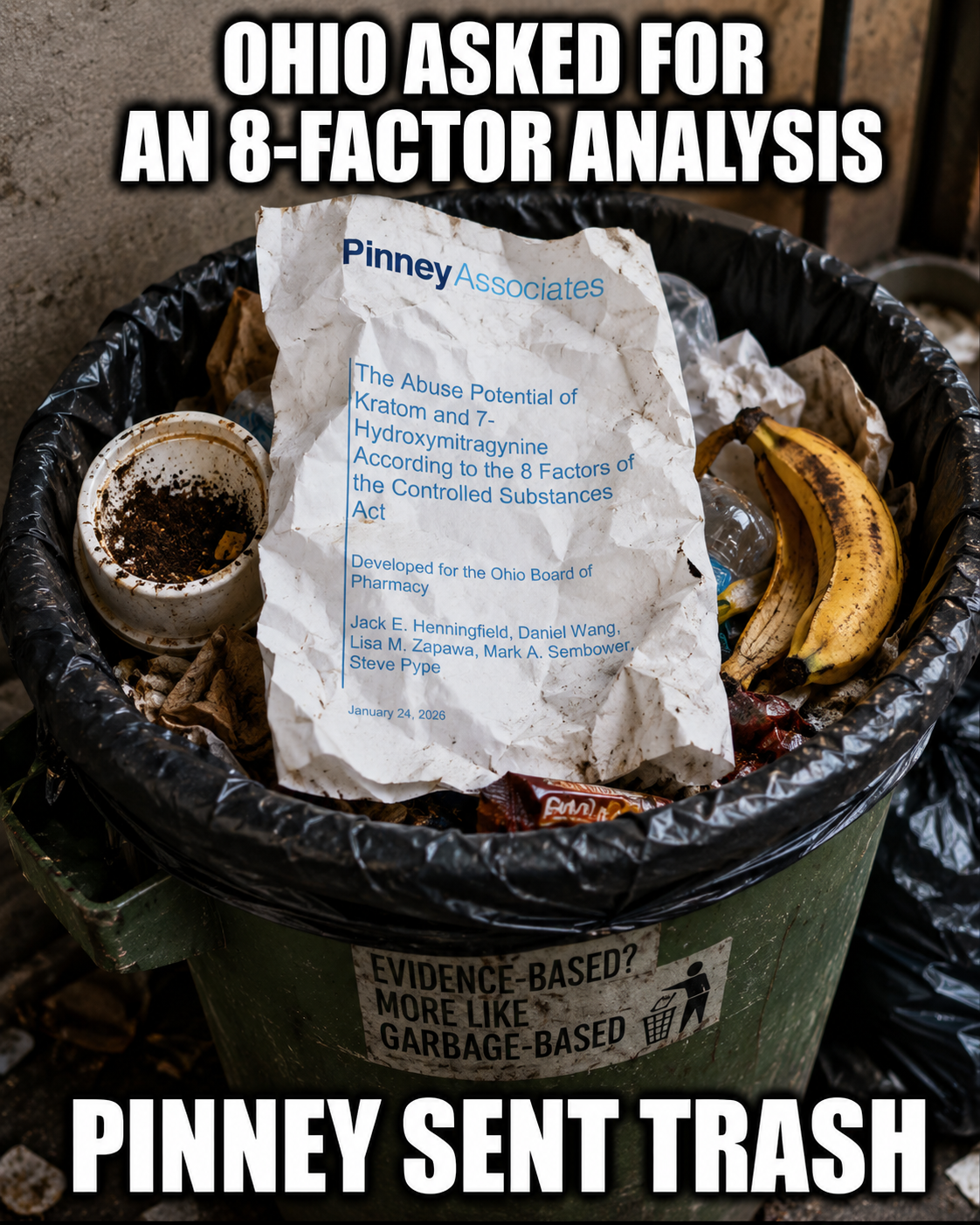 Ohio Asked for an 8-Factor Analysis. Pinney Sent Trash.