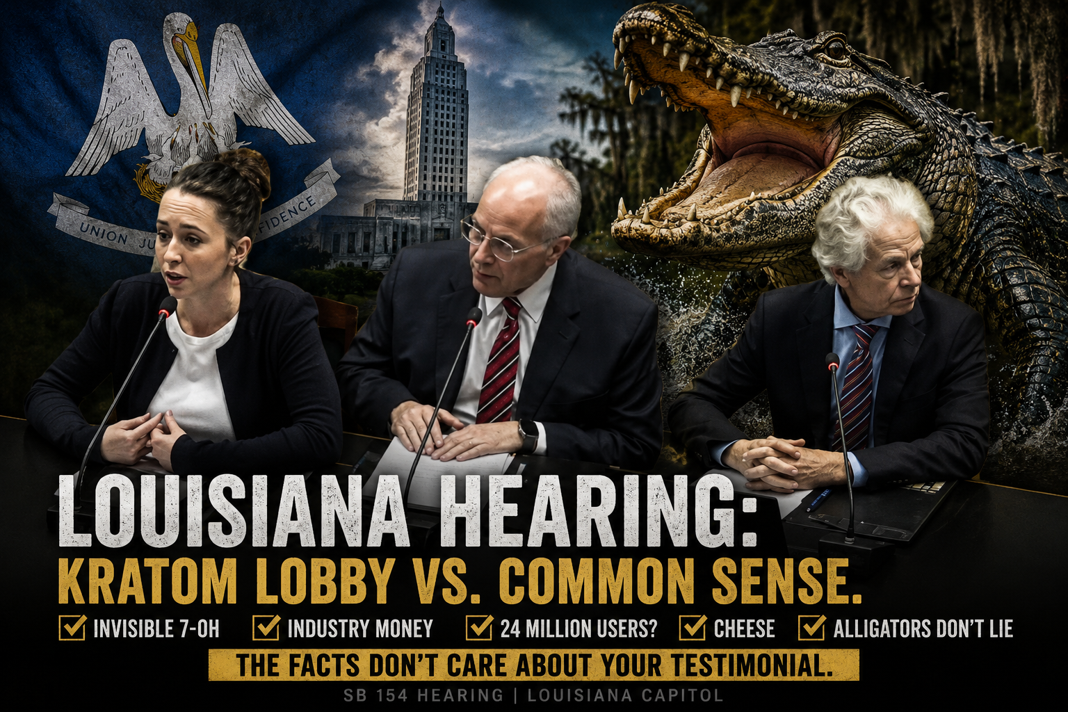 Open Truth: Louisiana — The Kratom Lobby Came to Save Kratom. Then Somebody Started Asking Questions.
