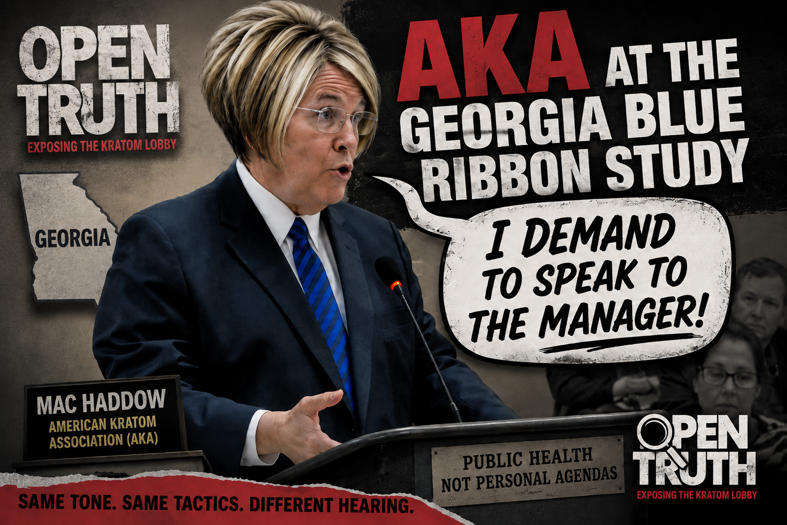 Open Truth: Georgia — Mac Haddow came to Georgia to defend kratom. He ended up demanding to speak to the manager.