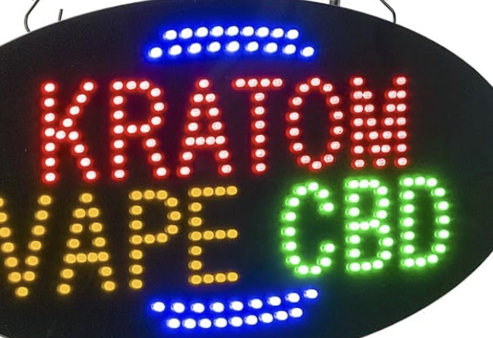 Kratom vape CBD storefront