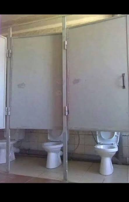 Restroom image illustrating the limits of paper-only consumer protection